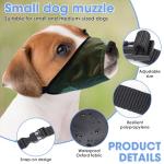 Adjustable No Bark Dog Muzzle - 2 Pack