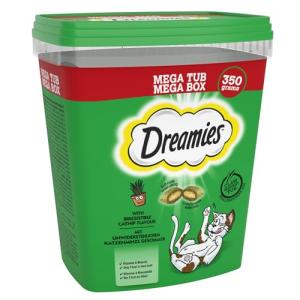Dreamies Cat Treats with Catnip Mega Tub 350g