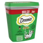 Dreamies Cat Treats with Catnip Mega Tub 350g