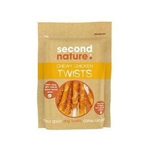 Second Nature Chewy Chicken Twists for Dogs