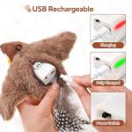Interactive Flappy Bird Cat Toy with Catnip