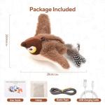 Interactive Flappy Bird Cat Toy with Catnip