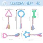 Interactive Chew Toys for Teething Puppies - 5 Pack