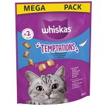 WHISKAS Temptations Salmon Crunchy Cat Treats 4x180g