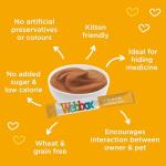 Webbox Lick-E-Lix Cheese & Taurine Treats, 5-Pack