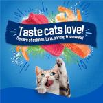 Friskies Seafood Sensations Dry Cat Food - 22 lb