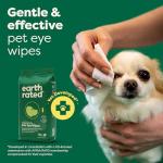 Earth Rated Pet Eye Wipes for Dogs and Cats