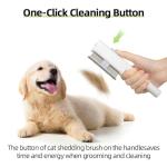 Self-Cleaning Dual-Sided Pet Grooming Comb