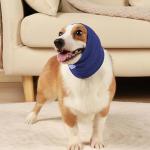 2 Pack Dog Snood Ear Warmers (Blue & Grey)