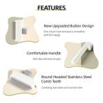Self-Cleaning Dual-Sided Pet Grooming Comb