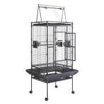 Panana Large Metal Bird Cage with Rolling Stand