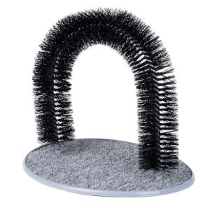 Cat Self-Grooming Arch with Soft Bristles