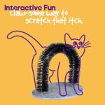 Cat Self-Grooming Arch with Soft Bristles