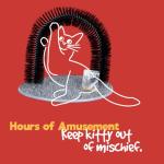 Cat Self-Grooming Arch with Soft Bristles