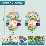 Natural Chew Ball Bird Toy for Small Birds