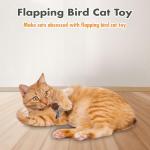 Interactive Flying Bird Toy for Cats and Kittens