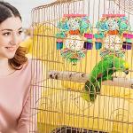Natural Chew Ball Bird Toy for Small Birds