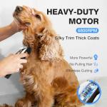 FuzzyFix Rechargeable Dog Clippers for Thick Coats