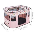 Cozy Corner Foldable Pet Playpen for Dogs and Cats