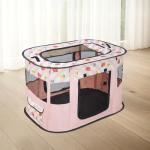 Cozy Corner Foldable Pet Playpen for Dogs and Cats