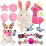 8 Pack Luxury Puppy Chew Toys and Balls