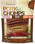 Pork Chomps 5-Inch Dog Chews, 50 Count