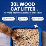 PureNest Ultra-Absorbent Natural Cat Litter 30L