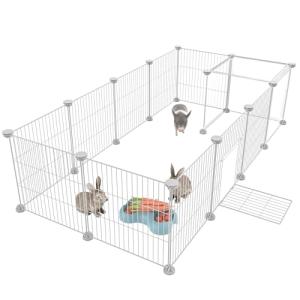 Pet Playpen for Small Animals - 14 Panels