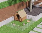 Pet Playpen for Small Animals - 14 Panels