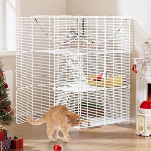 YITAHOME 3-Tier Indoor Cat Playpen and Cage