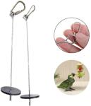 Stainless Steel Bird Food Holder and Foraging Toy