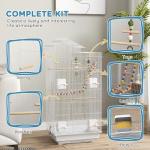 PawHut Bird Cage for Budgies and Finches