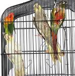 Large 37" Black & White Parrot Bird Cage