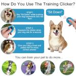 4-Pack Training Clickers for Dogs and Cats