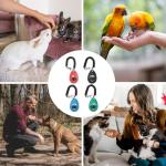 4-Pack Training Clickers for Dogs and Cats