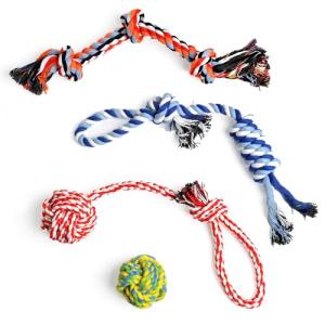 Fida 4-Pack Dog Toys for Small to Medium Dogs