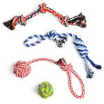 Fida 4-Pack Dog Toys for Small to Medium Dogs