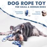 Fida 4-Pack Dog Toys for Small to Medium Dogs