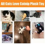 12 Interactive Plush Cat Toys Set