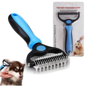 2-in-1 Dematting Comb for Dogs and Cats