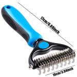 2-in-1 Dematting Comb for Dogs and Cats