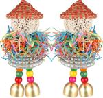Colorful Hanging Toys for Small Parrots 2PCS