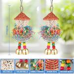 Colorful Hanging Toys for Small Parrots 2PCS