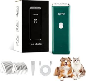 Quiet Rechargeable Dog and Cat Grooming Clippers