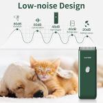 Quiet Rechargeable Dog and Cat Grooming Clippers