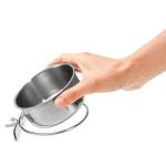 4 Pack Detachable Stainless Steel Bird Bowls