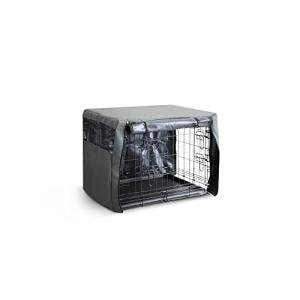 FurDreams Dog Cage Crate Cover with Mesh Doors
