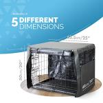 FurDreams Dog Cage Crate Cover with Mesh Doors