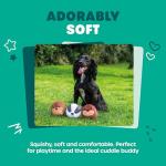 Webbox Wildlife Friends Soft Squeaky Dog Toys