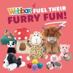 Webbox Wildlife Friends Soft Squeaky Dog Toys